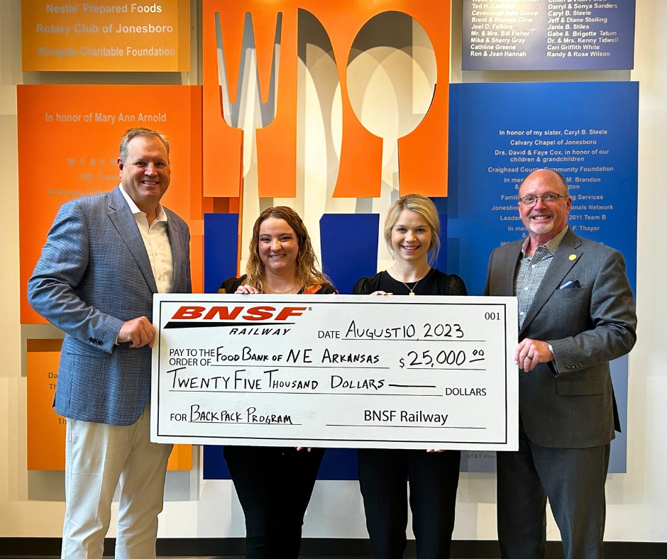 BNSF Check Presentation