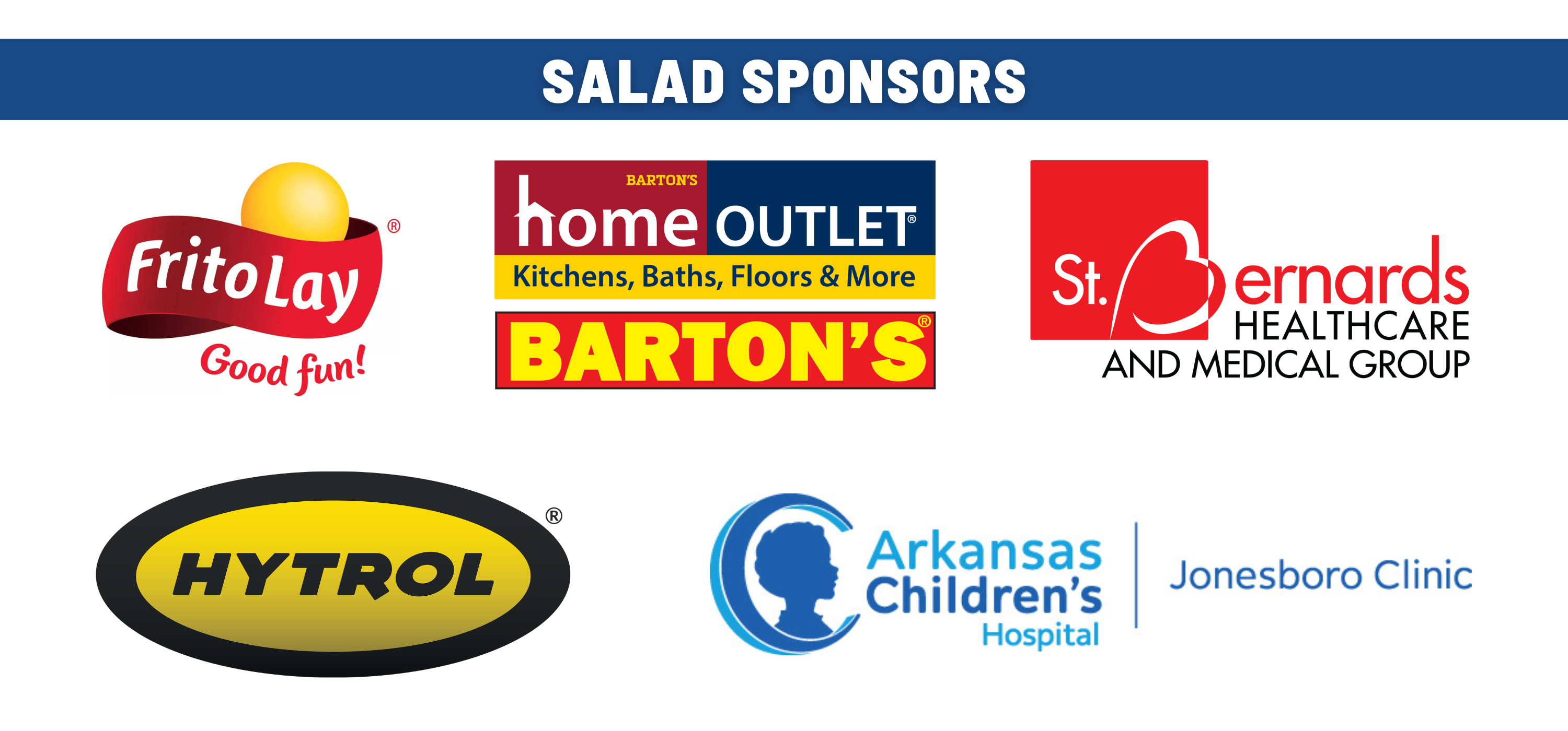 Empty Bowls 2023 Salad Sponsors