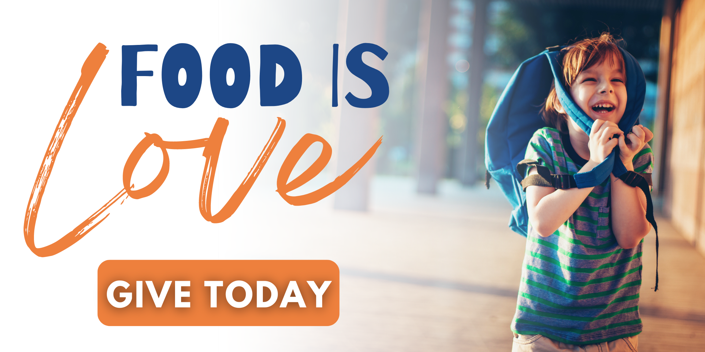 Food is love. Give Today